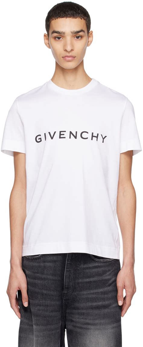 givenchy white knitwear|givenchy graphic t shirt.